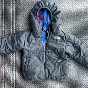 The North Face 3T reversible coat